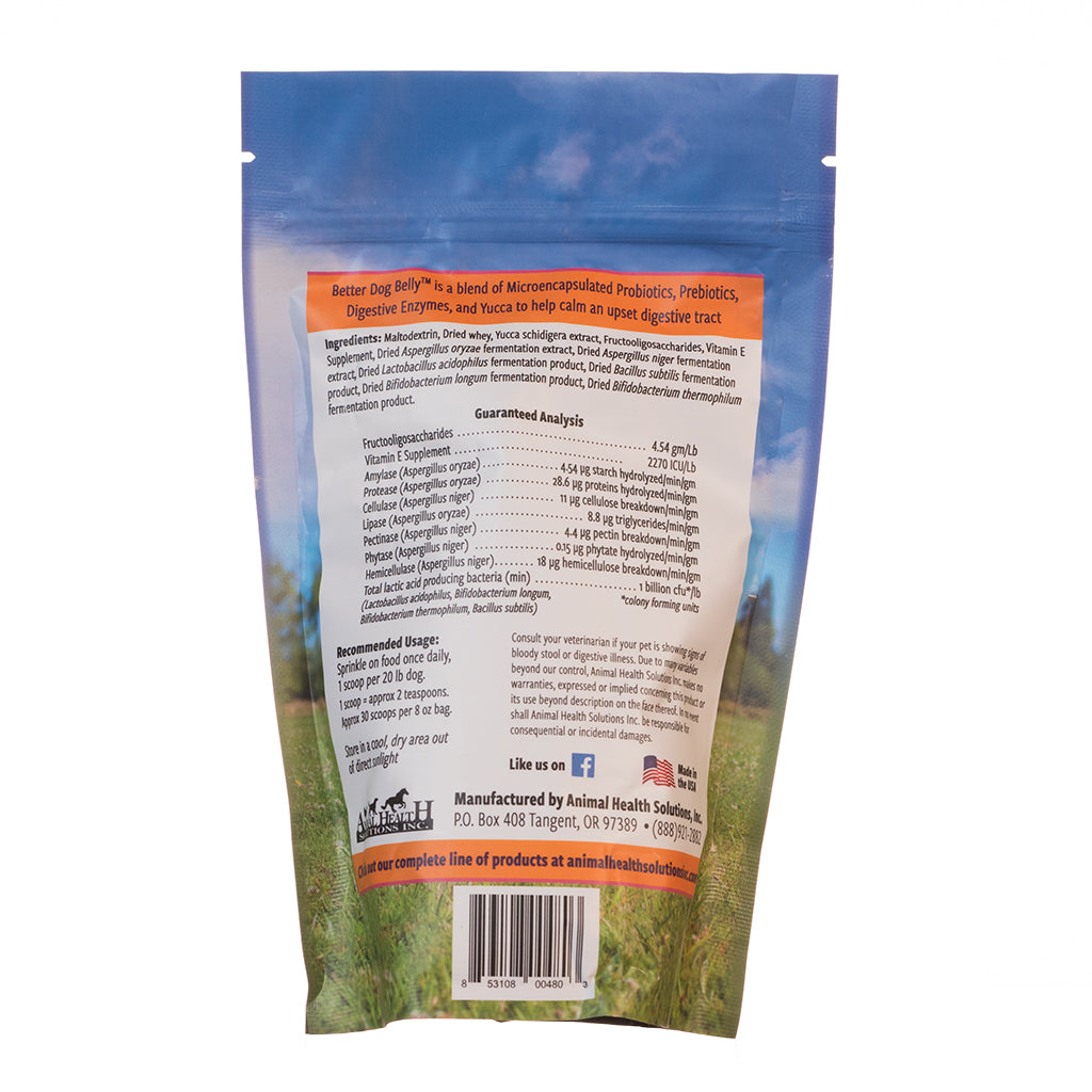 Better Dog Belly Animal Health Solutions Inc